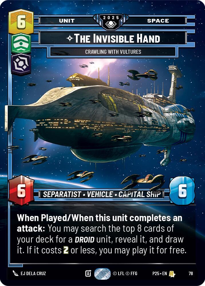The Invisible Hand - Crawling With Vultures card image