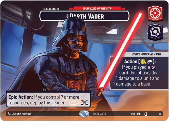 Darth Vader - Dark Lord of the Sith card image