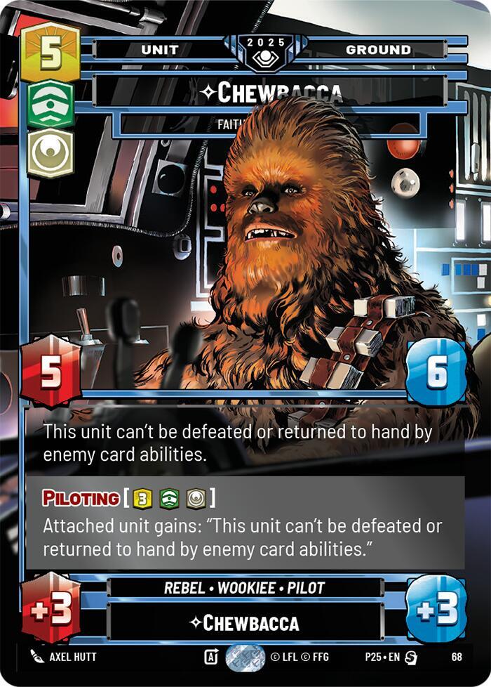 Chewbacca - Faithful First Mate card image
