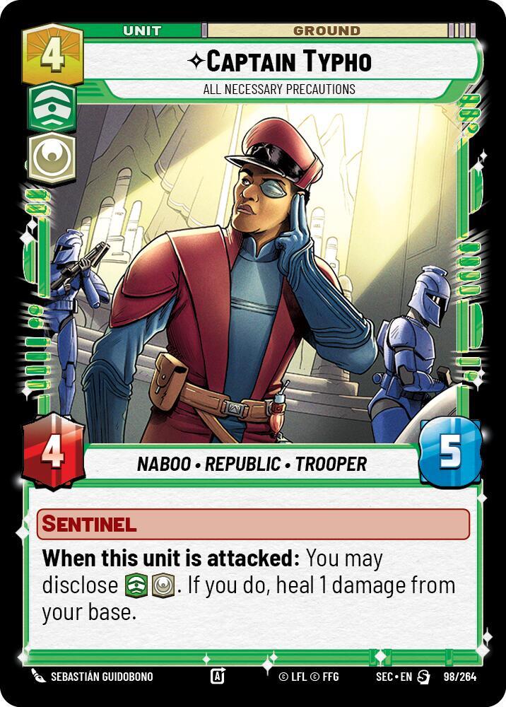 Captain Typho - All Necessary Precautions card image