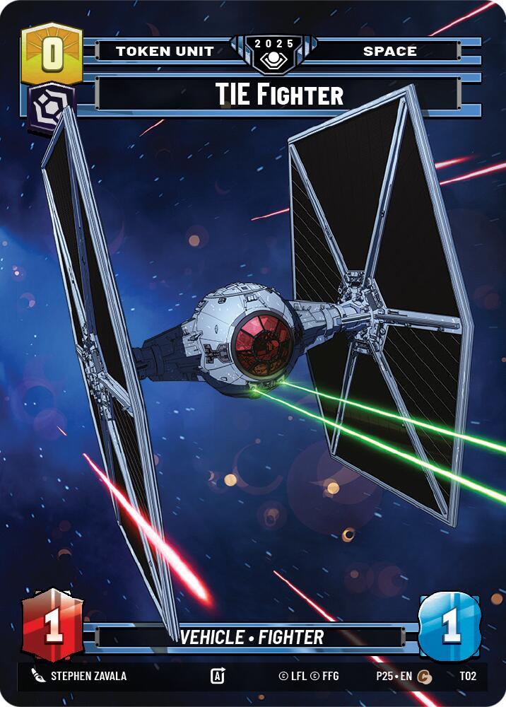 TIE Fighter // X-Wing card image
