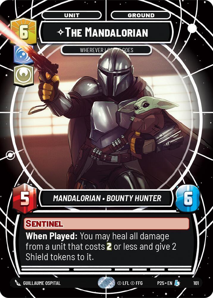 The Mandalorian - Wherever I Go, He Goes card image