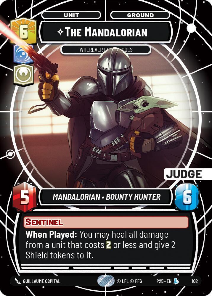 The Mandalorian - Wherever I Go, He Goes card image