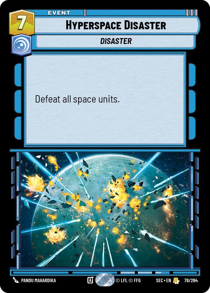 Hyperspace Disaster card image