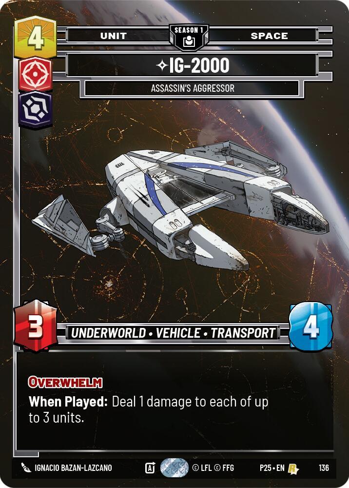 IG-2000 - Assassin's Aggressor (136) card image