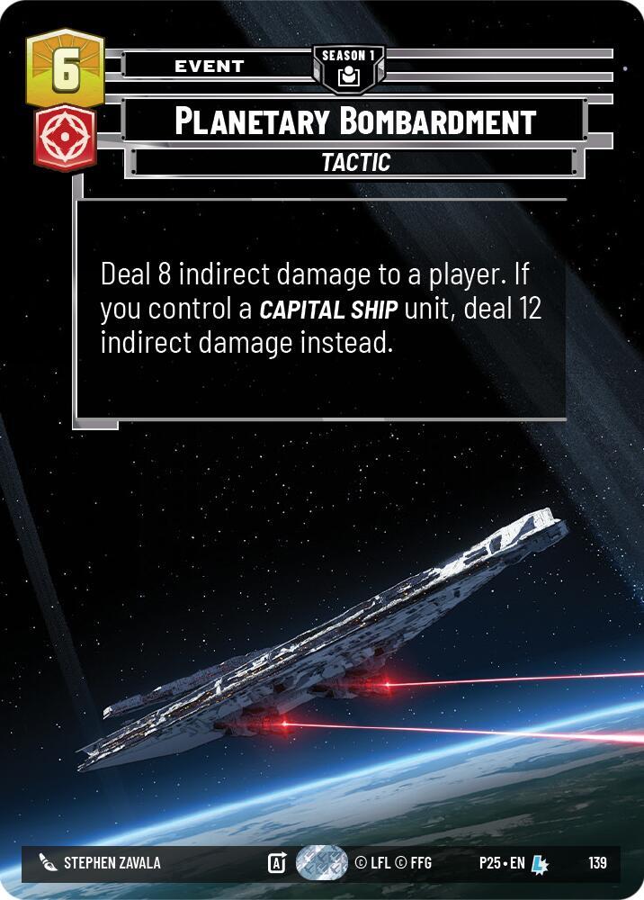 Planetary Bombardment (139) card image