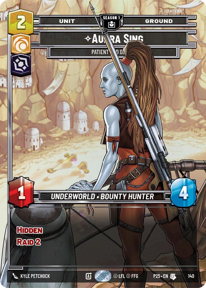 Aurra Sing - Patient and Deadly (140) card image