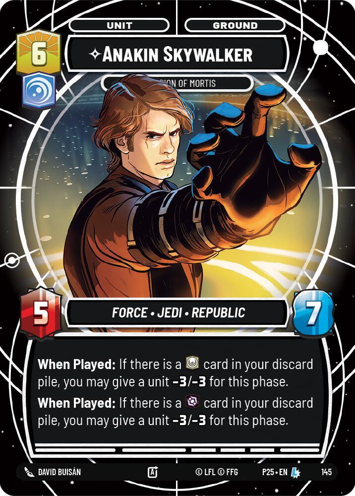 Anakin Skywalker - Champion of Mortis card image