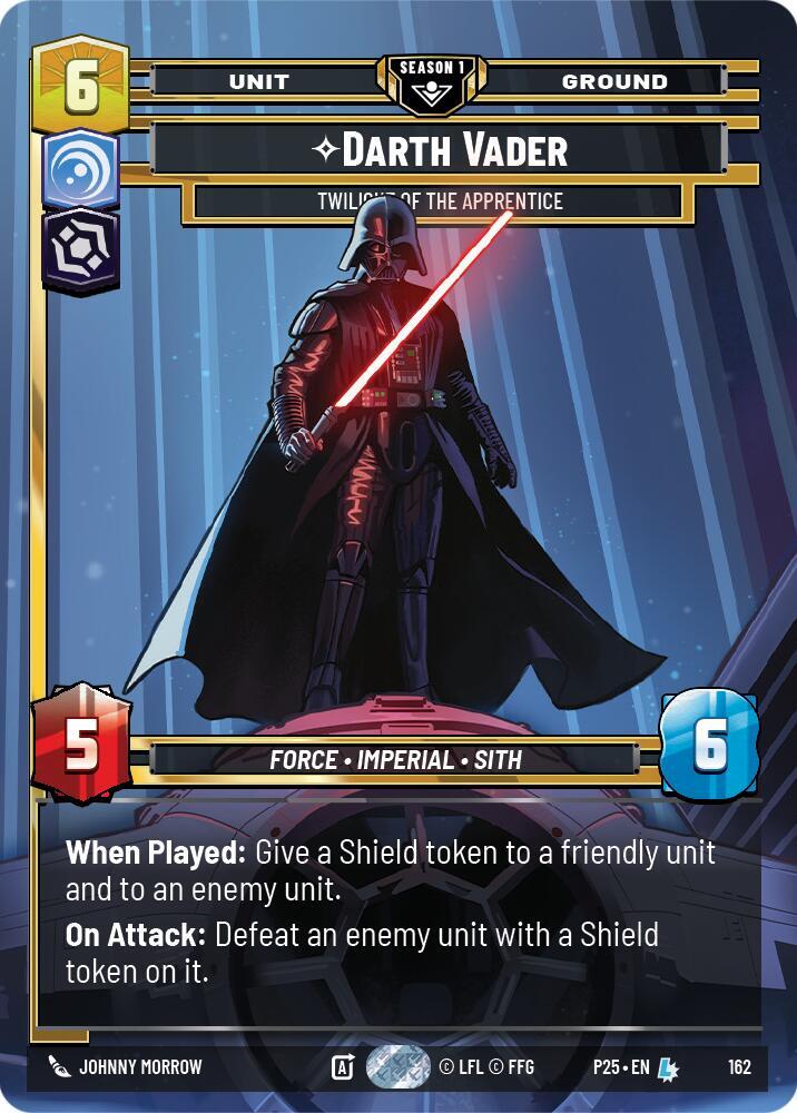 Darth Vader - Twilight of the Apprentice (162) card image