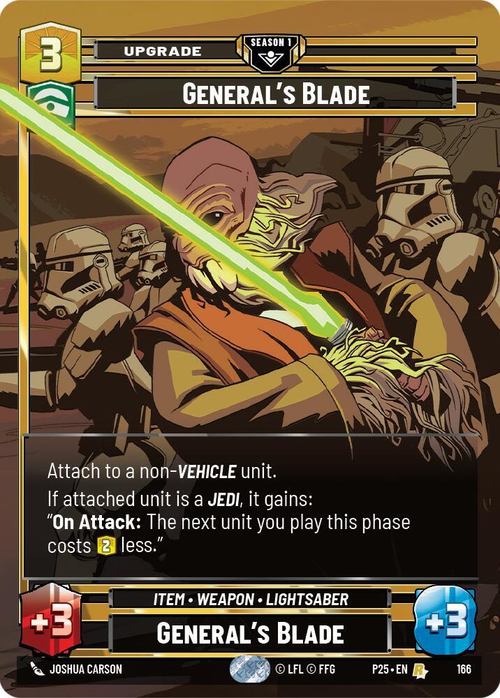 General's Blade (166) card image