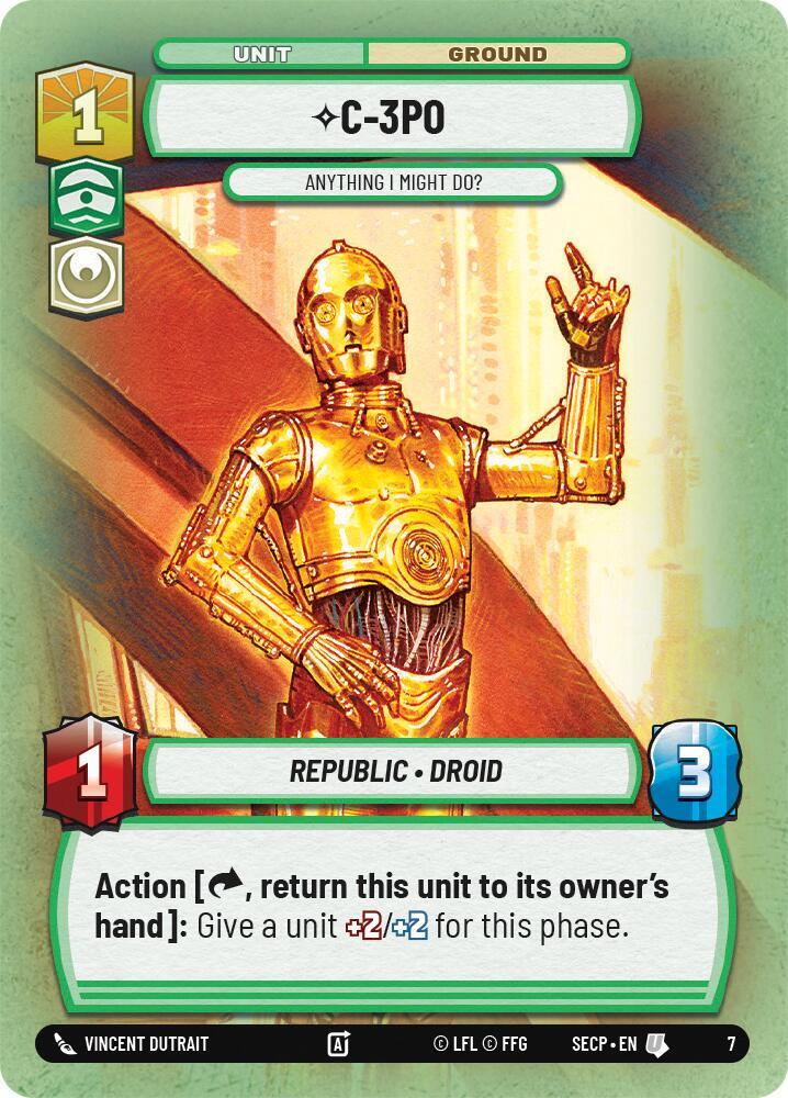 C-3PO - Anything I Might Do? card image