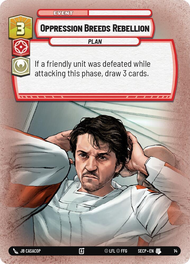 Oppression Breeds Rebellion card image