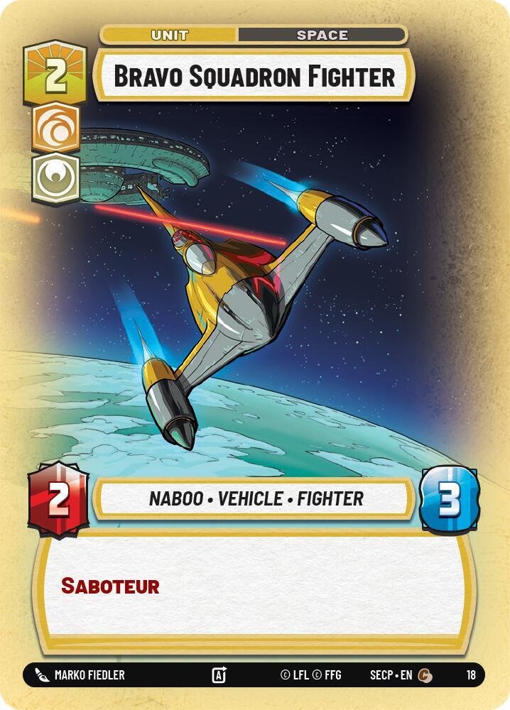 Bravo Squadron Fighter card image