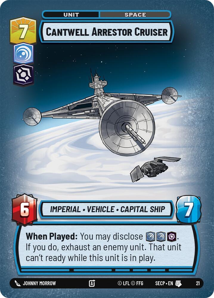Cantwell Arrestor Cruiser (Foil) card image