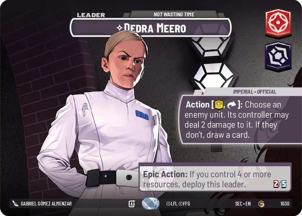 Dedra Meero - Not Wasting Time (Showcase) card image