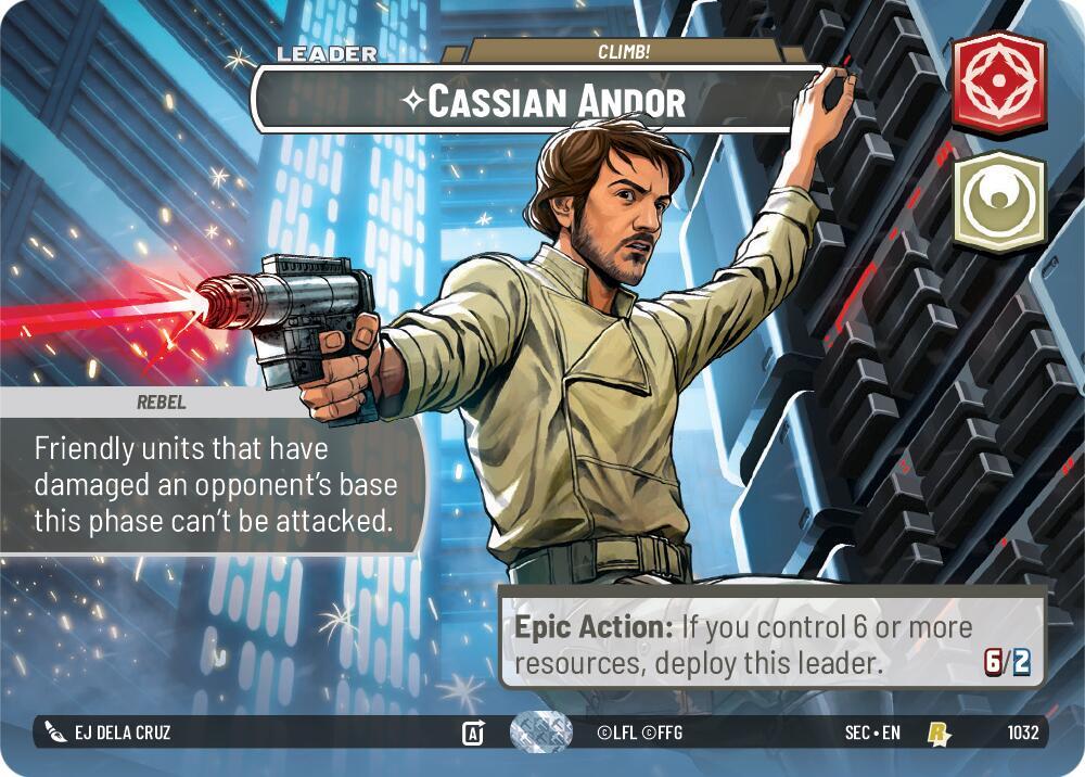 Cassian Andor - Climb! (Showcase) card image