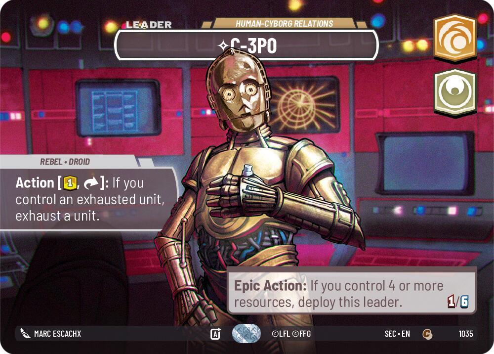 C-3PO - Human-Cyborg Relations (Showcase) card image