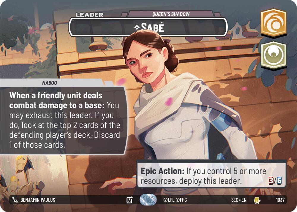 Sabe - Queen's Shadow (Showcase) card image