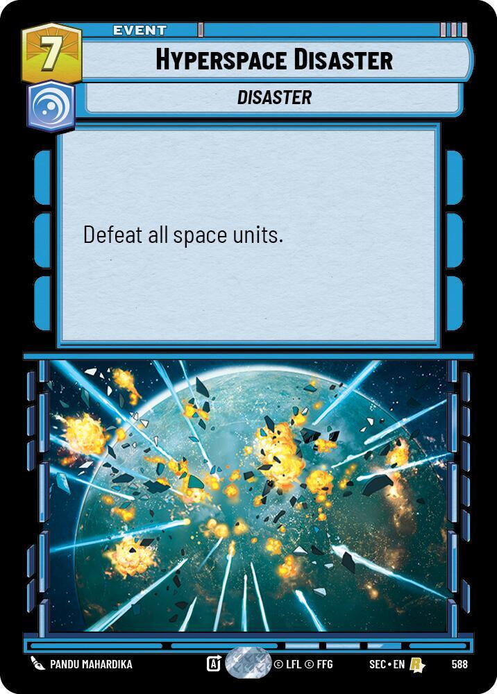 Hyperspace Disaster (Foil) card image