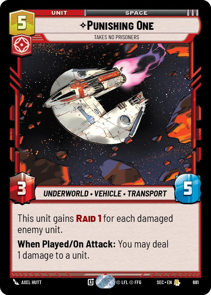 Punishing One - Takes No Prisoners (Foil) card image