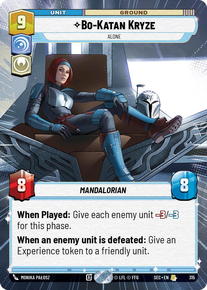Bo-Katan Kryze - Alone (Hyperspace) card image