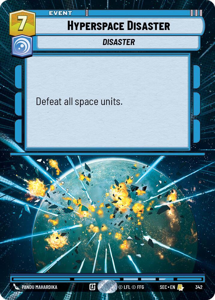 Hyperspace Disaster (Hyperspace) card image