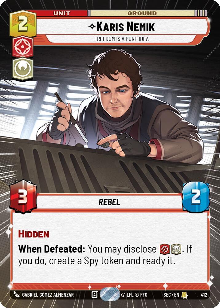 Karis Nemik - Freedom is a Pure Idea (Hyperspace) card image