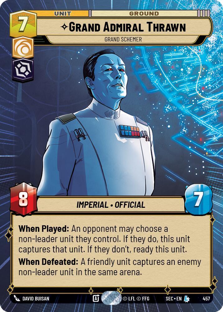 Grand Admiral Thrawn - Grand Schemer (Hyperspace) card image