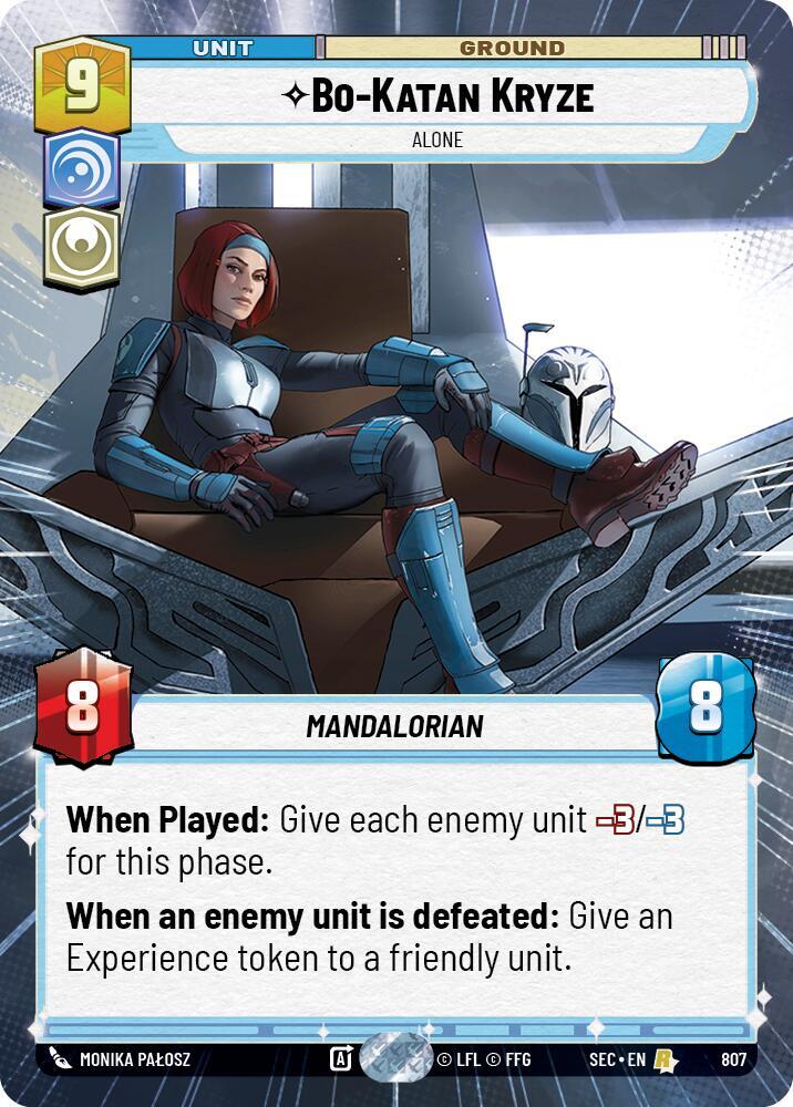 Bo-Katan Kryze - Alone (Hyperspace Foil) card image