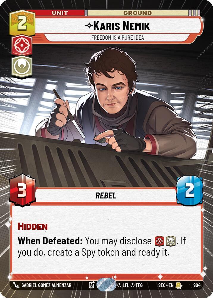 Karis Nemik - Freedom is a Pure Idea (Hyperspace Foil) card image