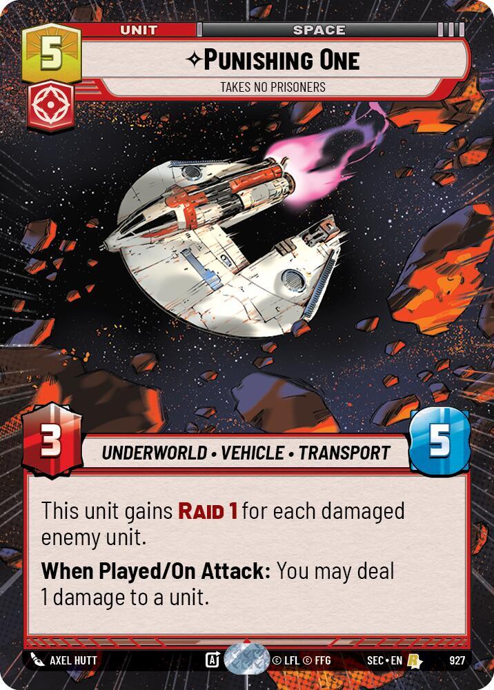 Punishing One - Takes No Prisoners (Hyperspace Foil) card image