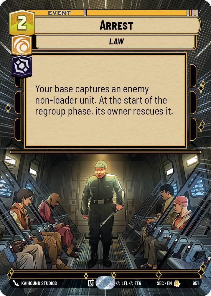 Arrest (Hyperspace Foil) card image