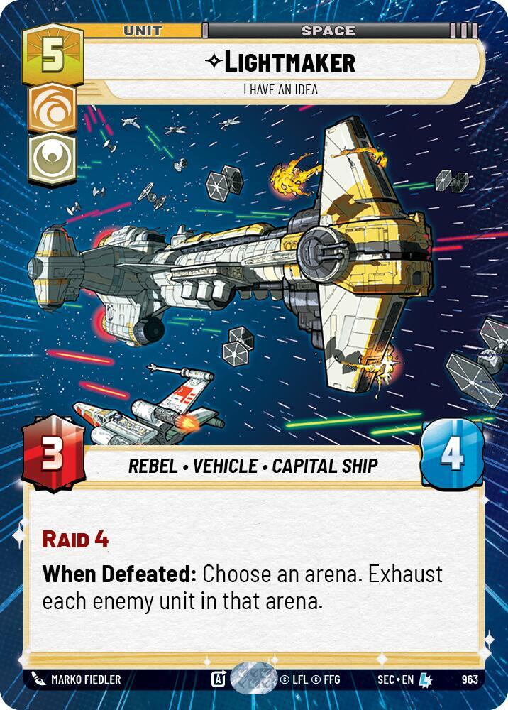 Lightmaker - I Have An Idea (Hyperspace Foil) card image