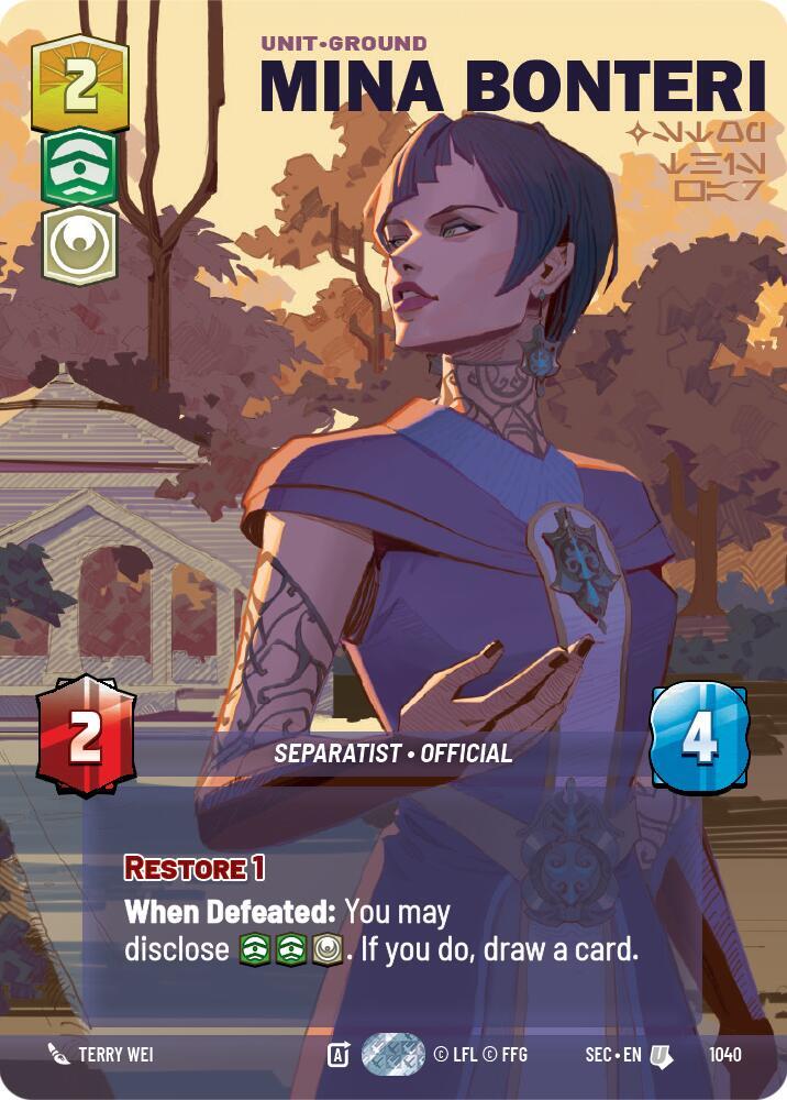 Mina Bonteri - Stop This War (Prestige) card image