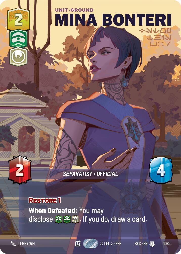 Mina Bonteri - Stop This War (Prestige Foil) card image