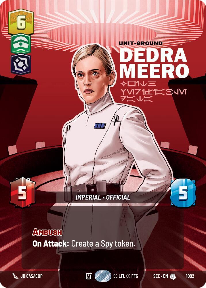 Dedra Meero - With Verifiable Data (Prestige Foil) card image