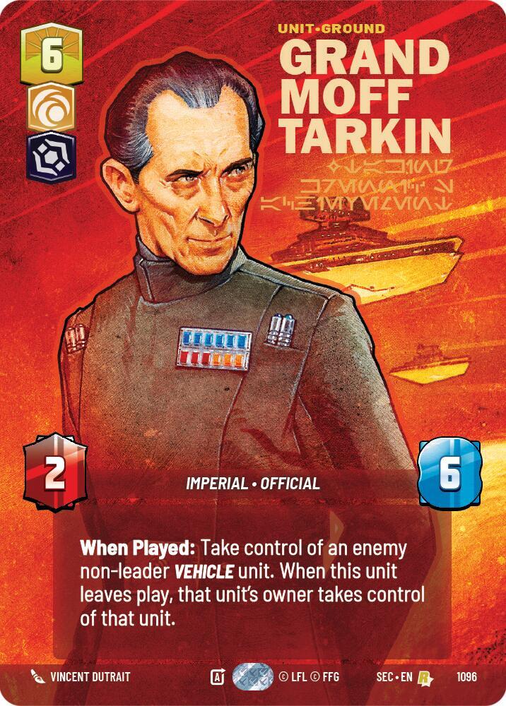 Grand Moff Tarkin - Taking Krennic's Achievement (Prestige Foil) card image