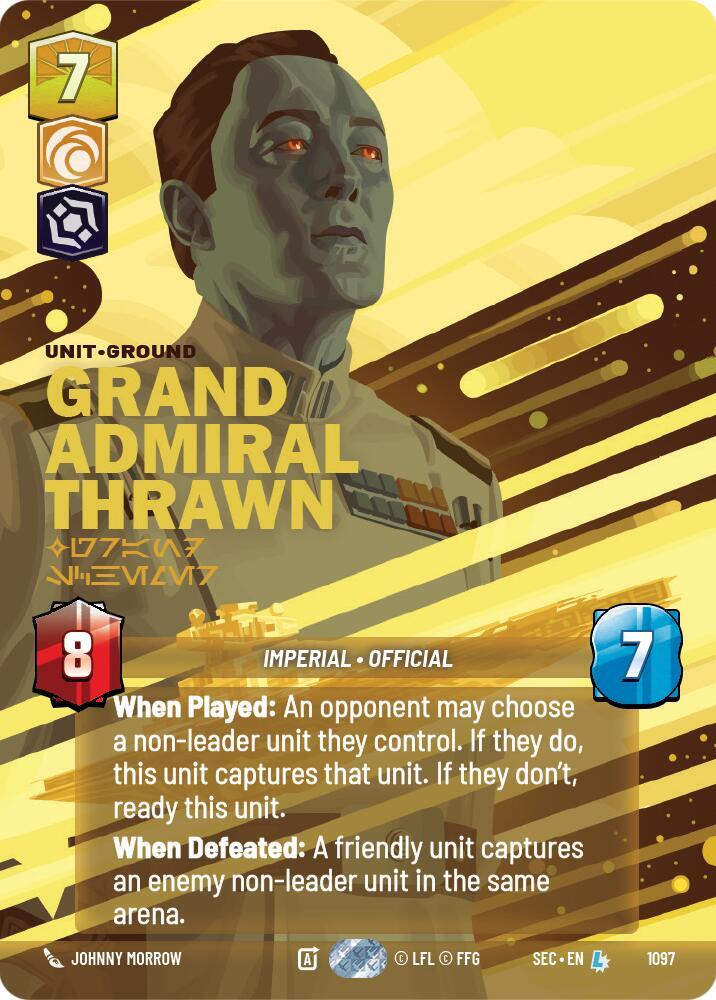 Grand Admiral Thrawn - Grand Schemer (Prestige Foil) card image