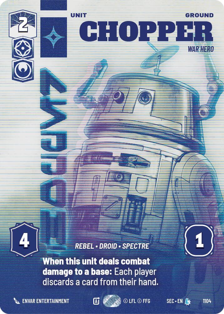 Chopper - War Hero (Prestige Foil) card image