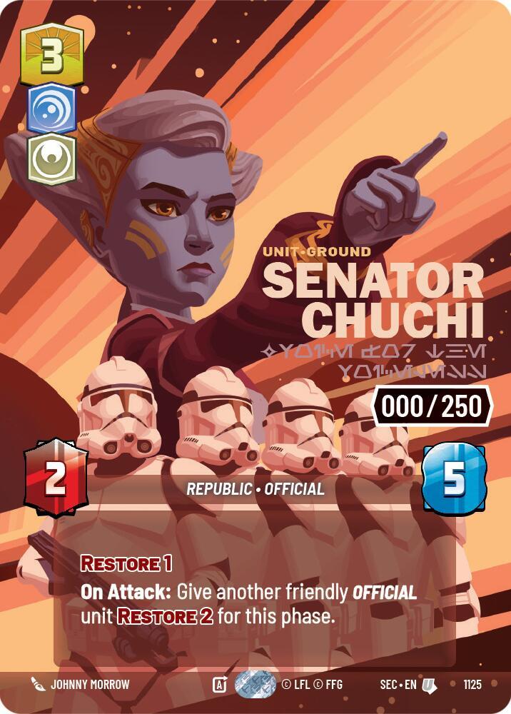 Senator Chuchi - Voice for the Voiceless (Serialized) card image