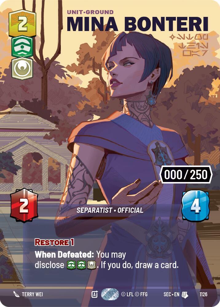 Mina Bonteri - Stop This War (Serialized) card image