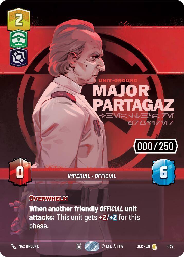 Major Partagaz - Healthcare Provider (Serialized) card image