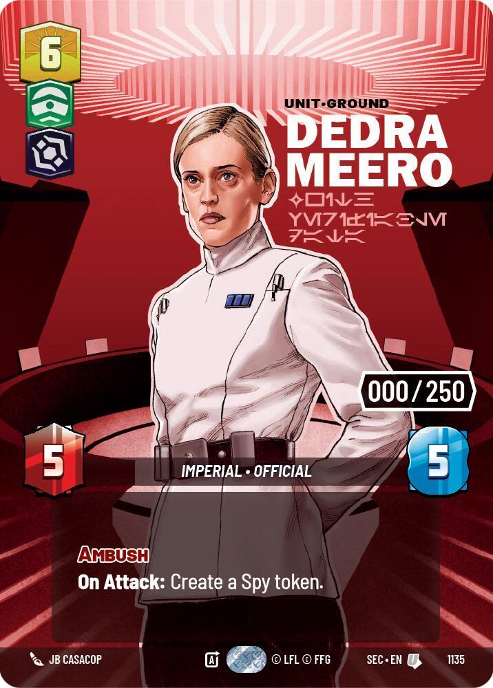 Dedra Meero - With Verifiable Data (Serialized) card image