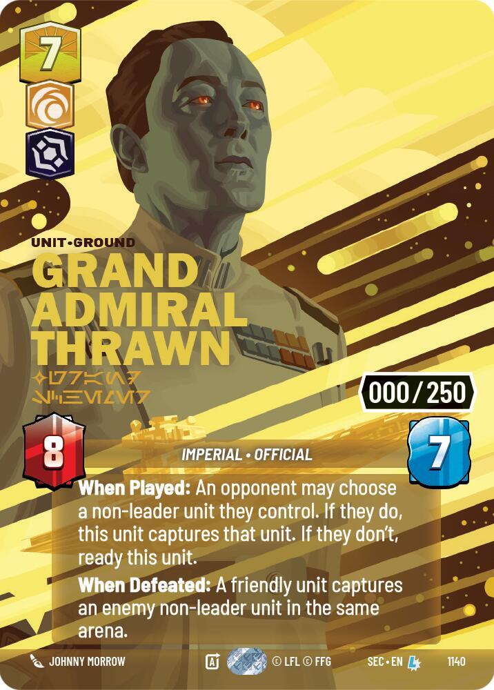 Grand Admiral Thrawn - Grand Schemer (Serialized) card image
