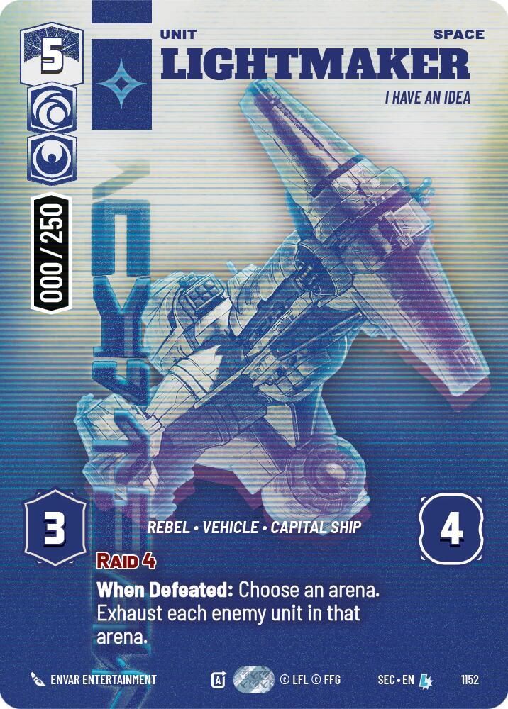 Lightmaker - I Have An Idea (Serialized) card image