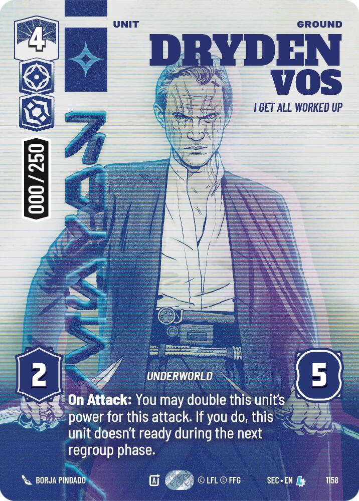 Dryden Vos - I Get All Worked Up (Serialized) card image