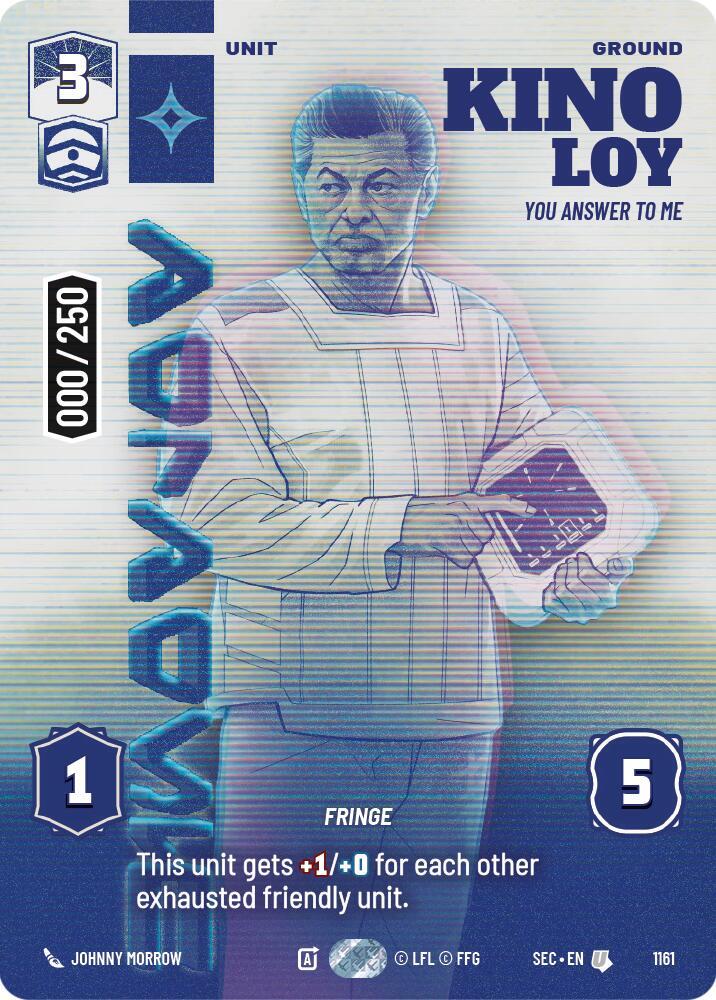 Kino Loy - You Answer to Me (Serialized) card image