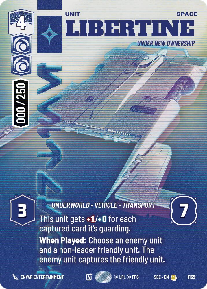 Libertine - Under New Ownership (Serialized) card image