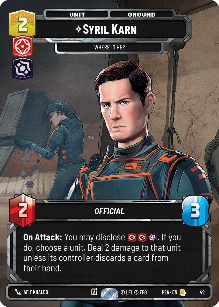 Syril Karn - Where Is He? (42) card image