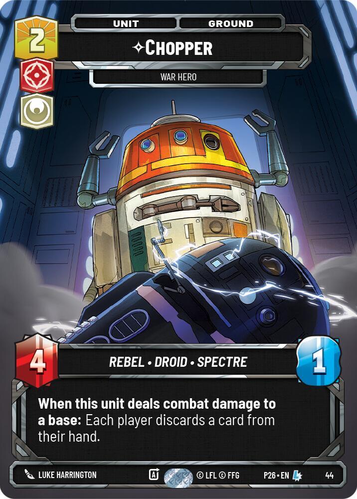 Chopper - War Hero (44) card image